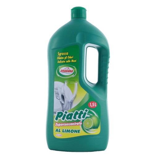 Detersivo per piatti - limone - 1500 ml - Amacasa