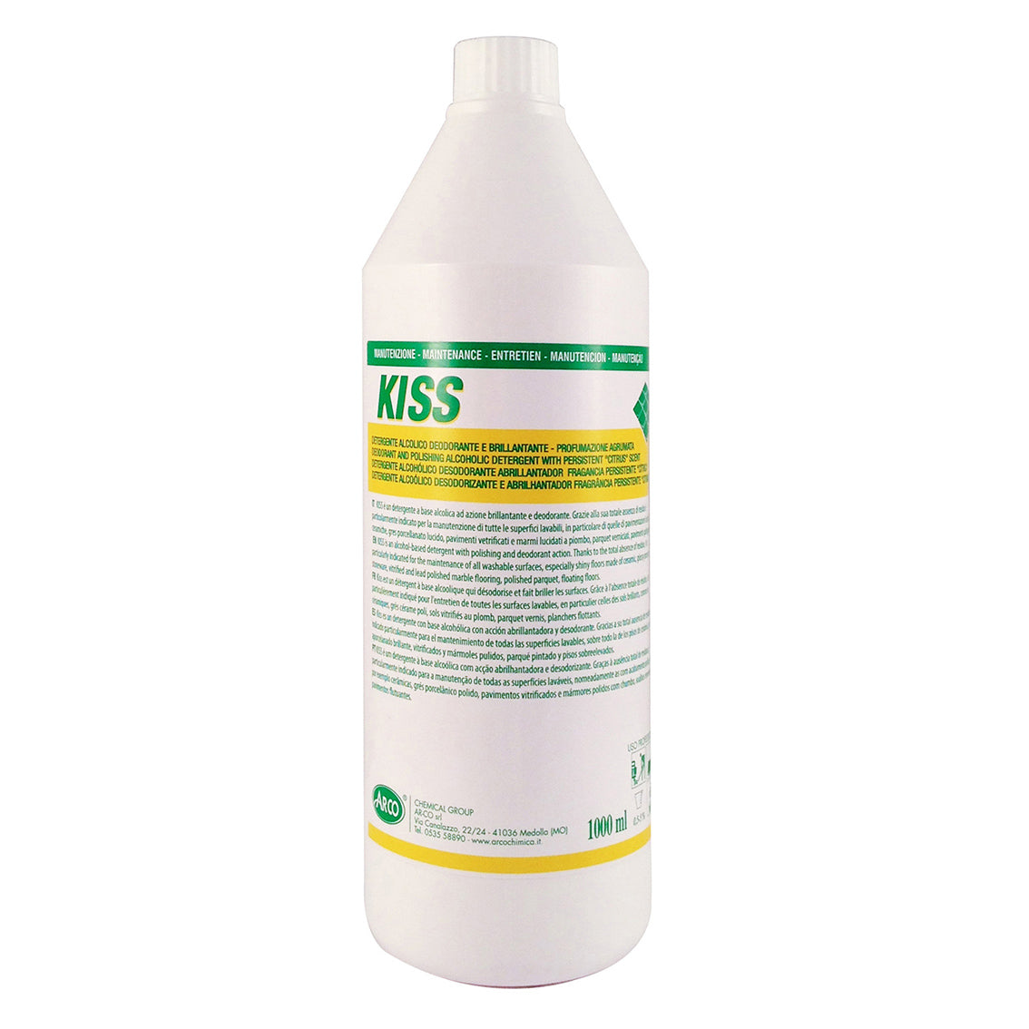 Detergente profumato pavimenti Kiss_1 lt. Arco Chimica Professional