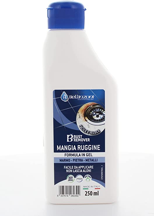 Rust Remover – mangiaruggine efficacie su pietre, metalli, acciaio, ferro, pavimenti