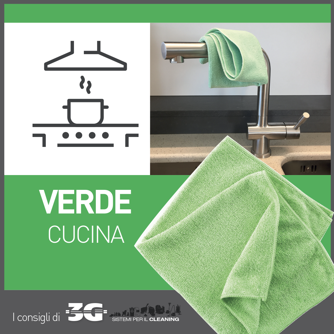 Panno PVA micro VERDE Vileda Professional